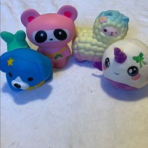 Bundle of animal squishies
